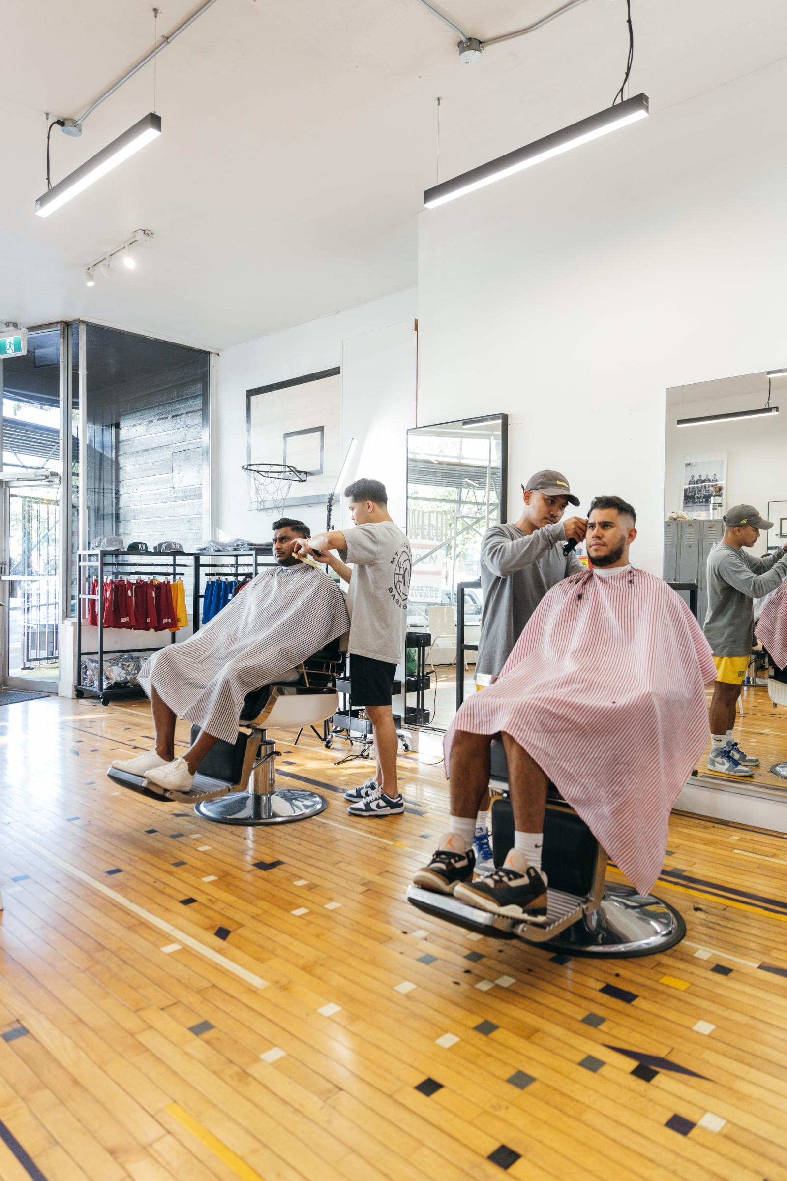Inside Knowledge Barbers — Mount Pleasant, Vancouver